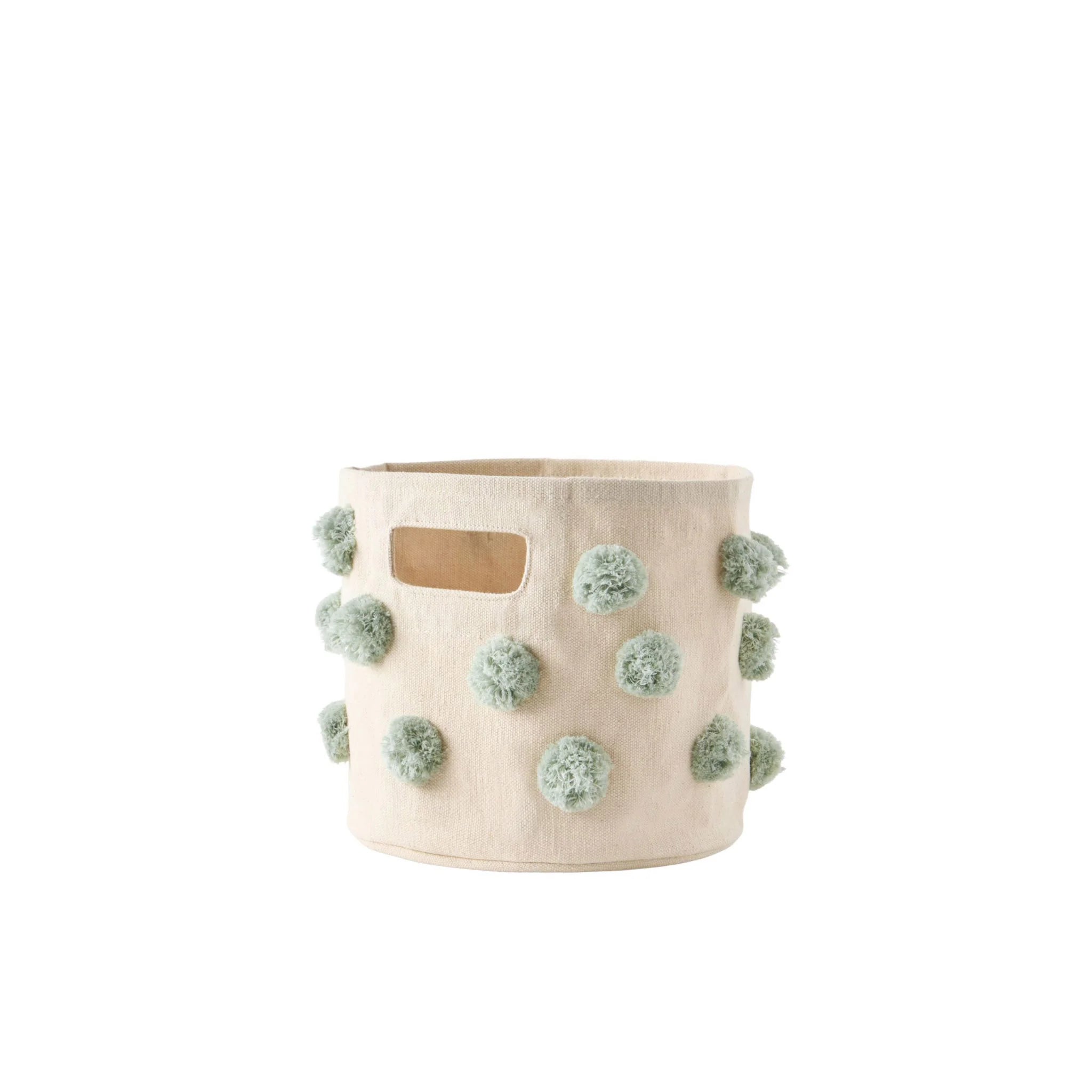 Pom Pom Basket Mini - Sea