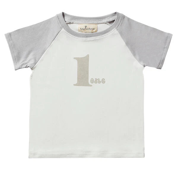 Retro Birthday Tee - One-Little Sprout