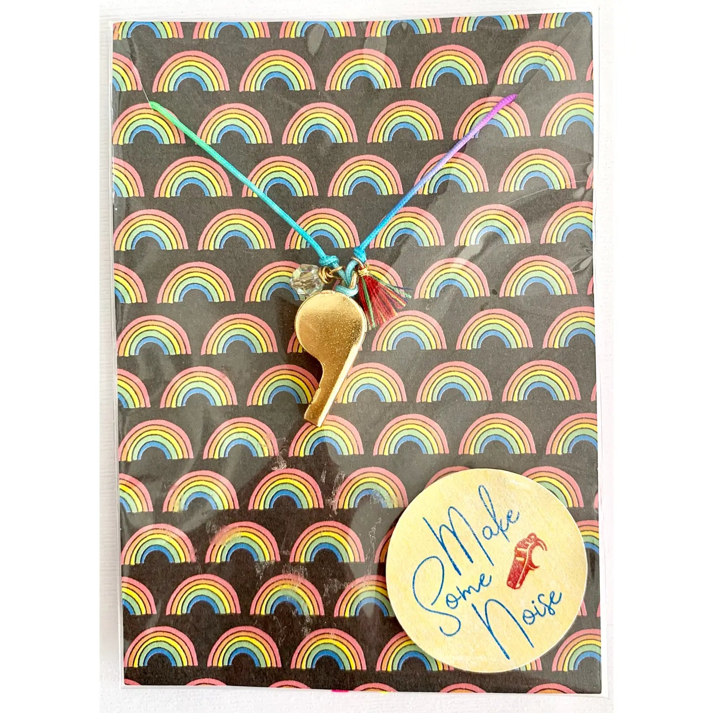 Sweet Little Things Make Some Noise Necklace-Little Sprout