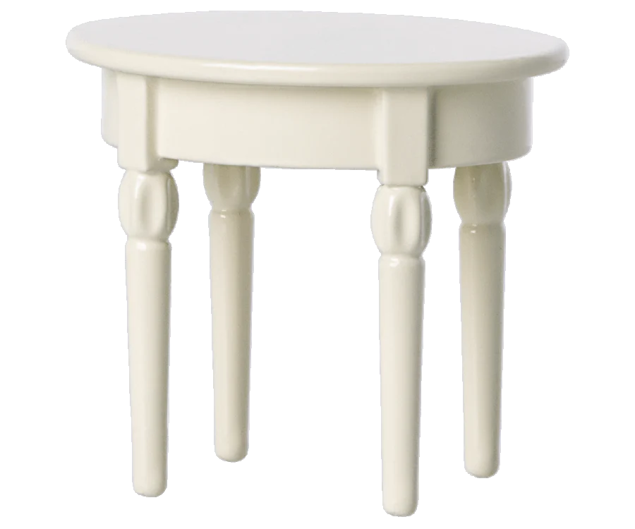 Side Table, Mouse - Cream-Little Sprout