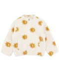 Skyler Polar Fleece Jacket - Cream-Little Sprout