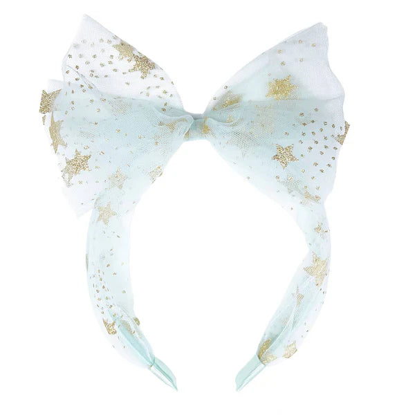 Sparkle Star Tulle Headband-Little Sprout