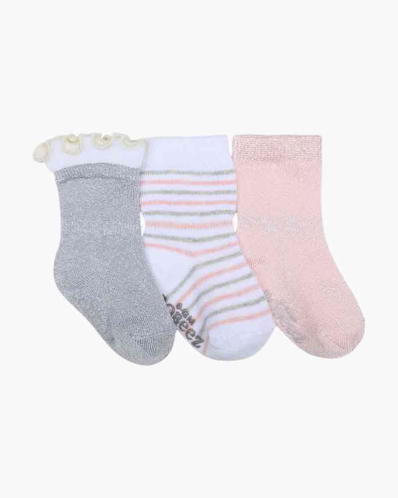 Stripes And Dots Socks-Little Sprout