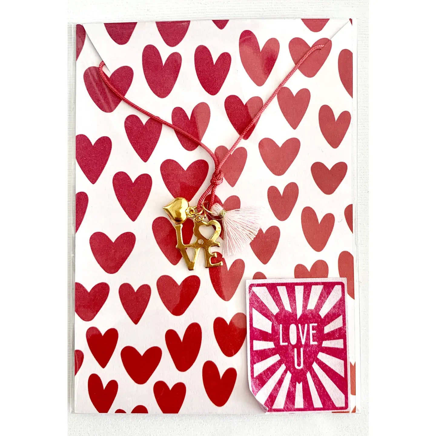 Sweet Little Things Love U Necklace-Little Sprout