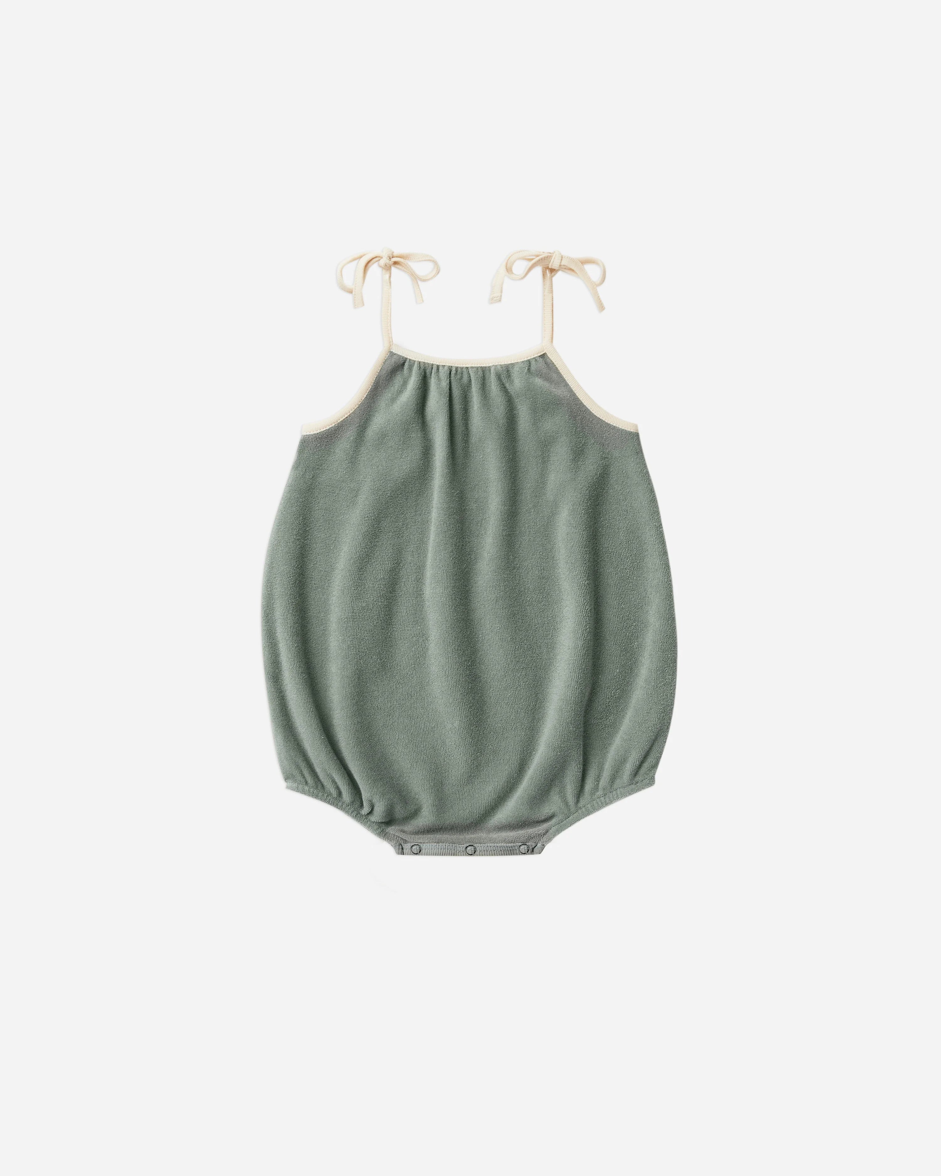 Terry Nala Romper - Ocean-Little Sprout