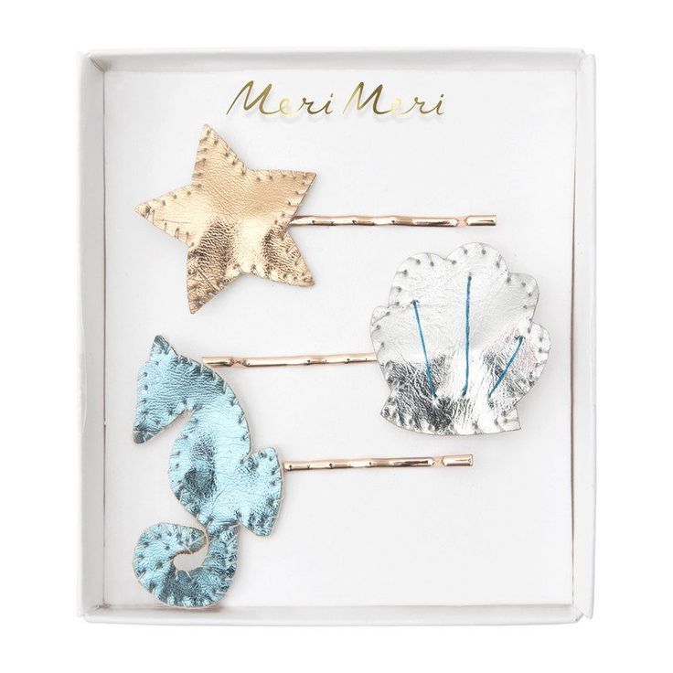 Under The Sea Hair Slides-Little Sprout