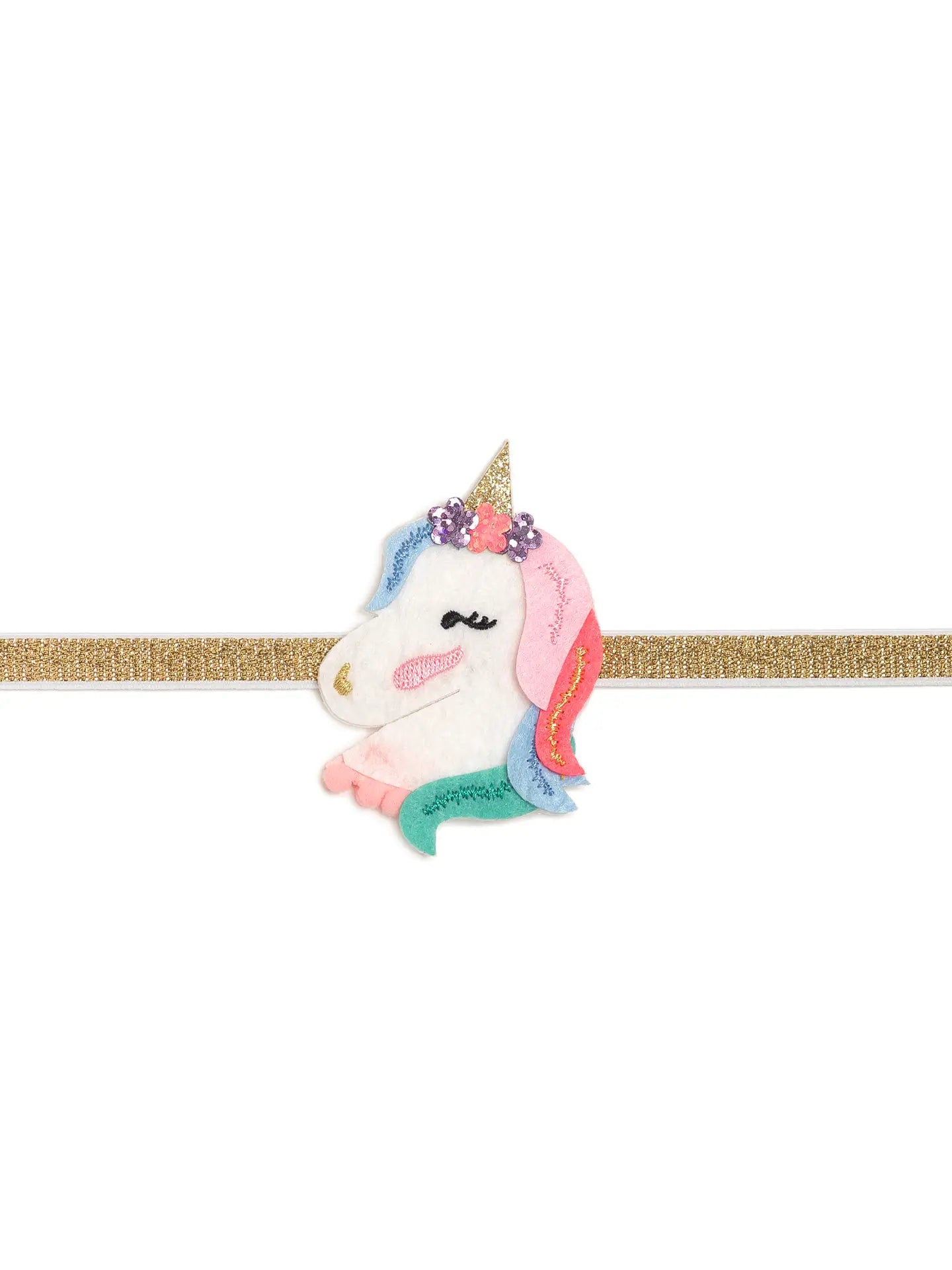 Unicorn Soft Headband-Little Sprout