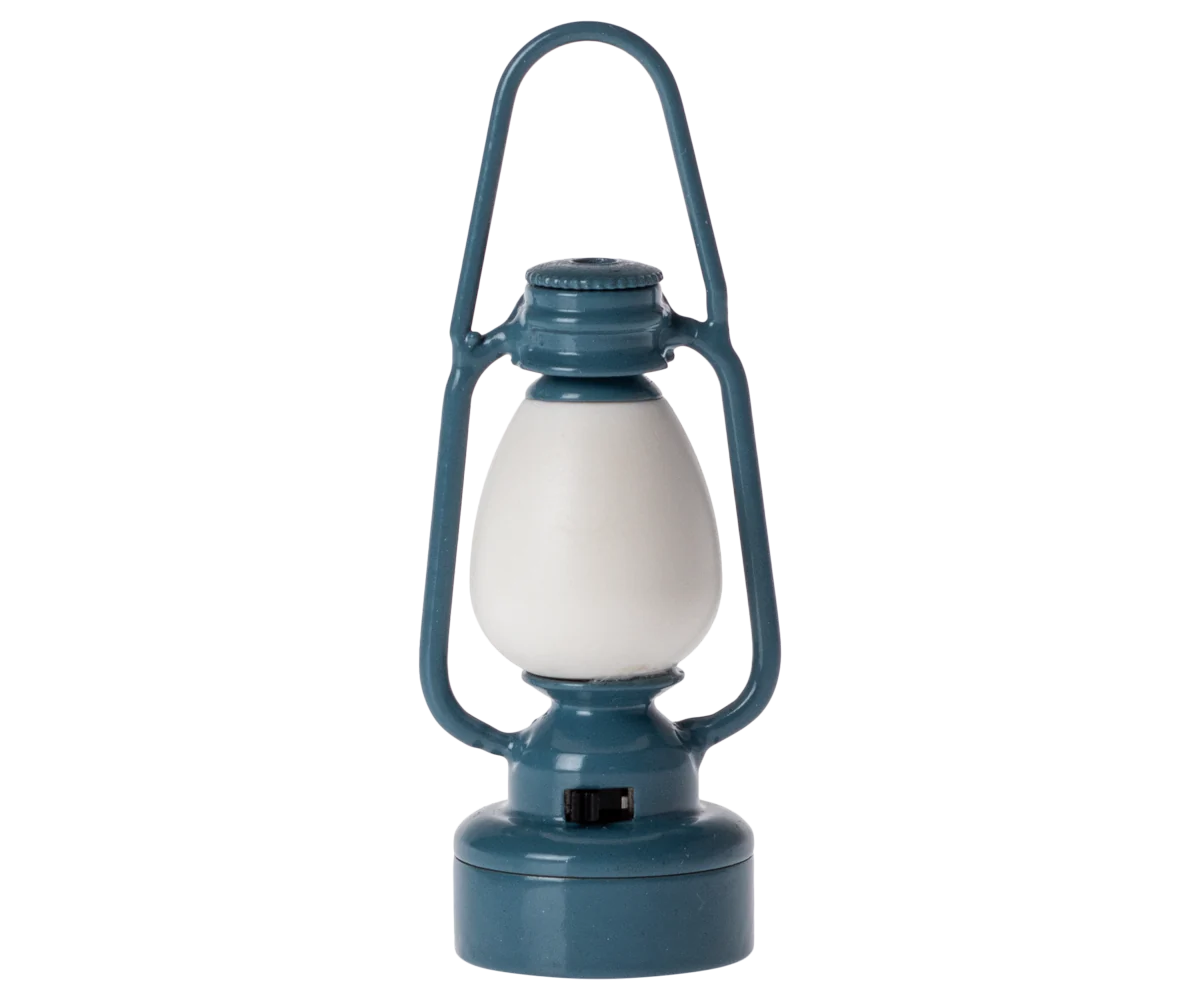 Vintage Lantern - Blue (battery not included)-Little Sprout
