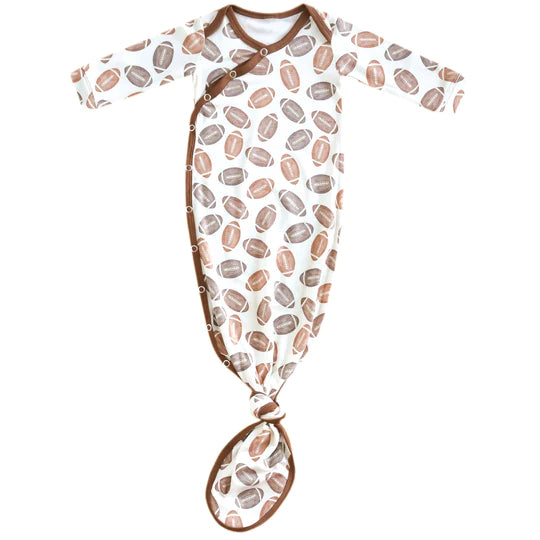 Newborn Knotted Gown-Little Sprout
