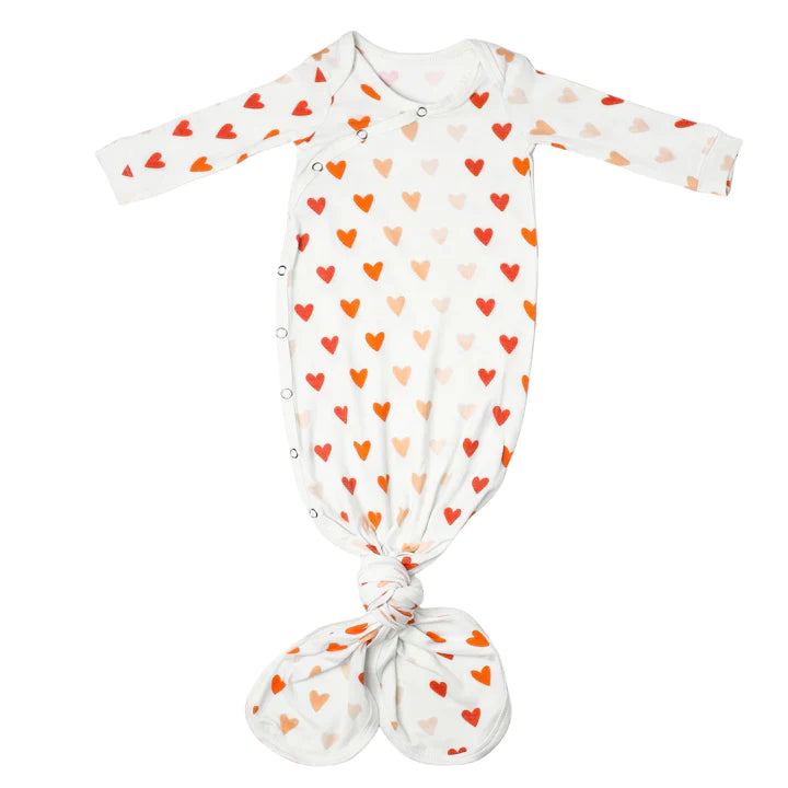 Newborn Knotted Gown-Little Sprout