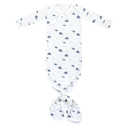 Newborn Knotted Gown-Little Sprout