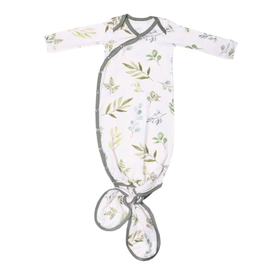 Newborn Knotted Gown-Little Sprout