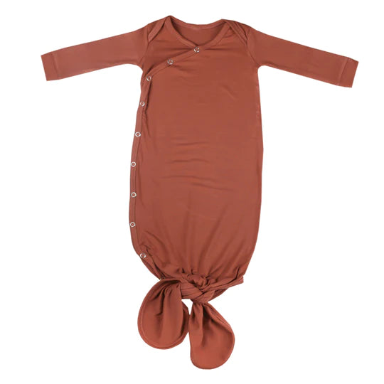 Newborn Knotted Gown-Little Sprout