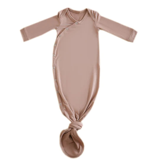Newborn Knotted Gown-Little Sprout