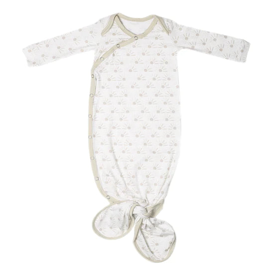 Newborn Knotted Gown-Little Sprout