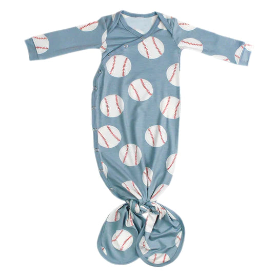 Newborn Knotted Gown-Little Sprout