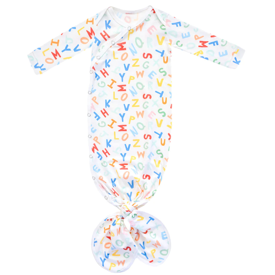 Newborn Knotted Gown-Little Sprout