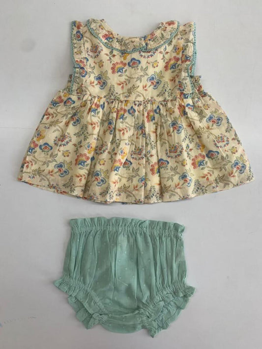 Ari Set - spring ditsy print