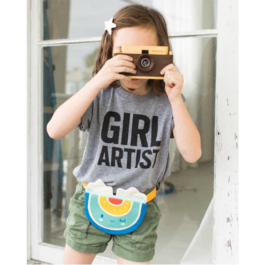 Rainbow Belt Bag, Fanny Pack, Hip Bag, Adjustable Belt-Little Sprout