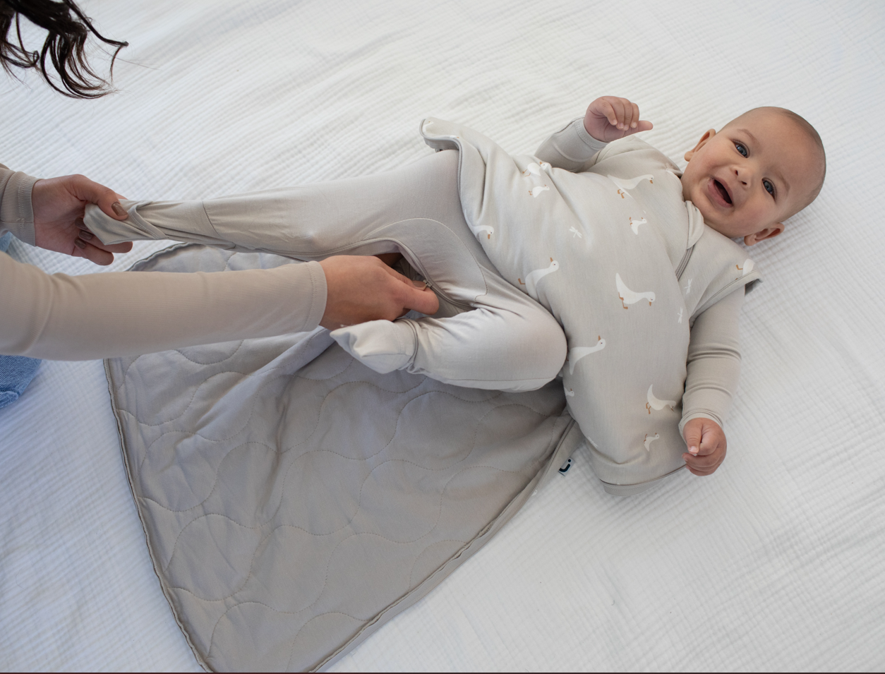 FW24 SLEEP BAG 2.5 TOG: Sage / 3-9 months / 2.5