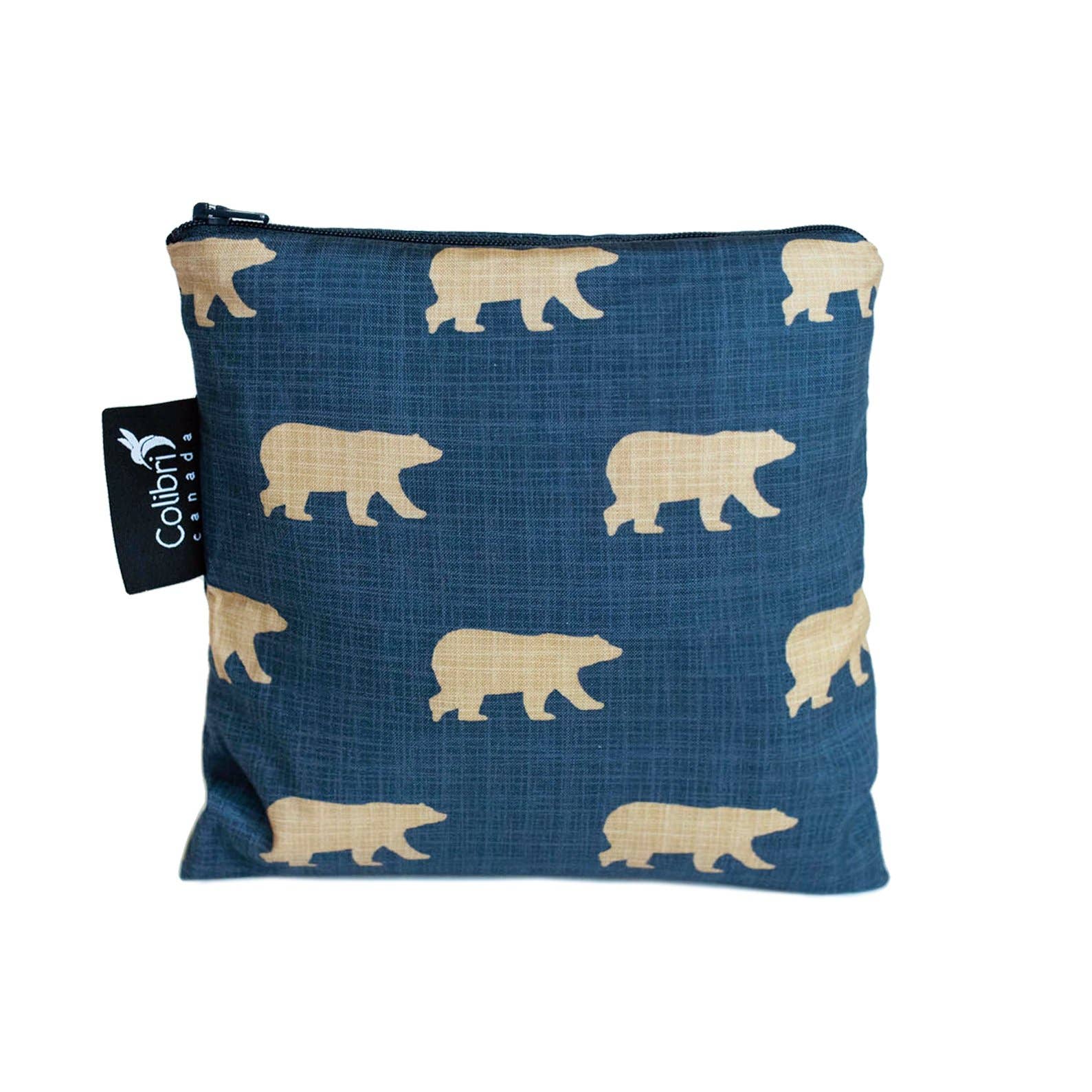 Bears Reusable Snack Bag - Large-Little Sprout