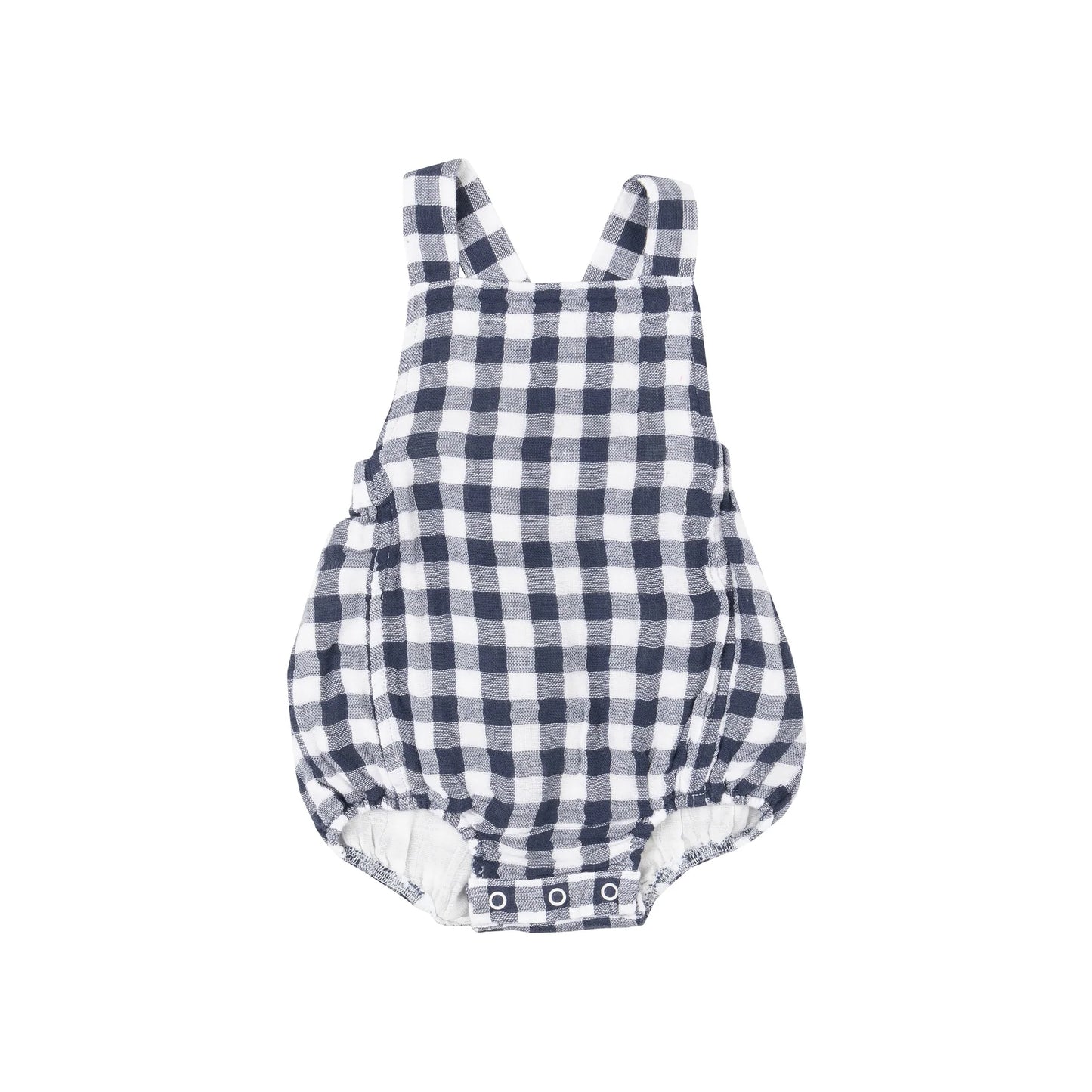 Retro Sunsuit- Blue Gingham