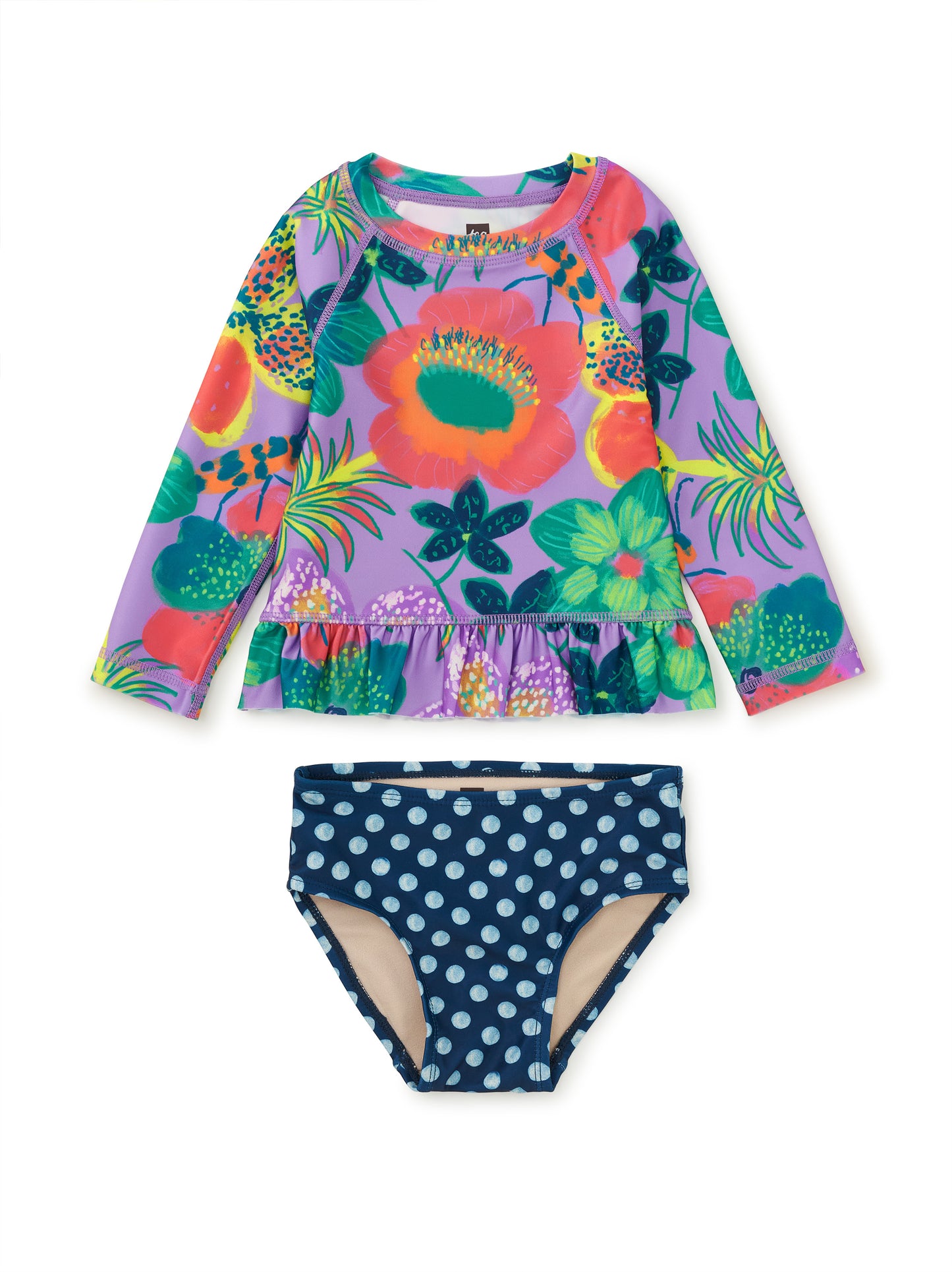 Rash Guard Baby Swim Set - Hanging Flowers of Malindi