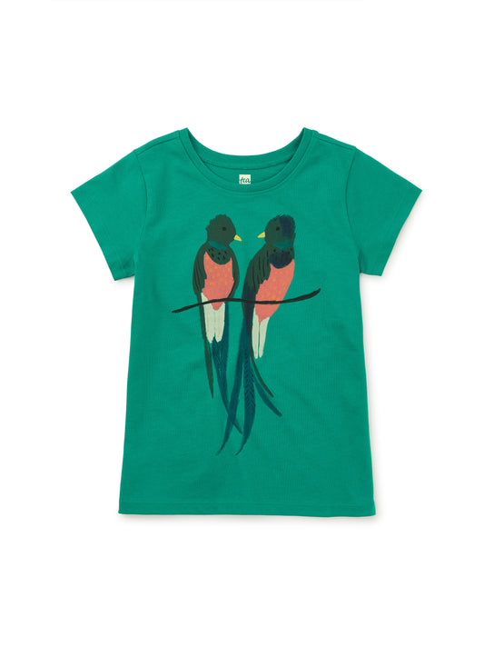 Quetzal Birds Graphic Tee