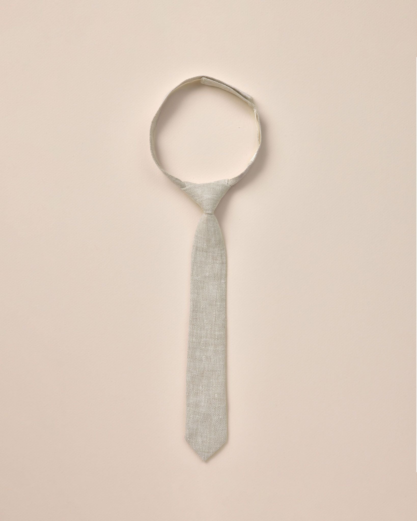 Skinny Tie - Linen-Little Sprout