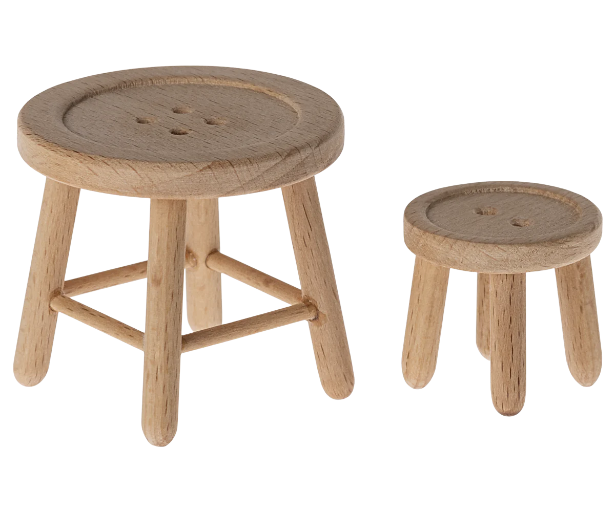 Table and Stool Set - mouse