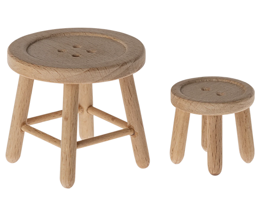 Table and Stool Set - mouse