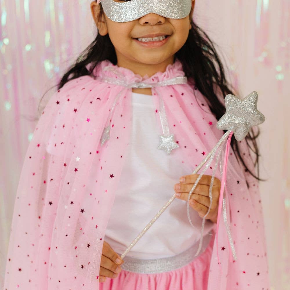 Silver Star Wand - Dress Up - Kids Wand - Costume - Pretend