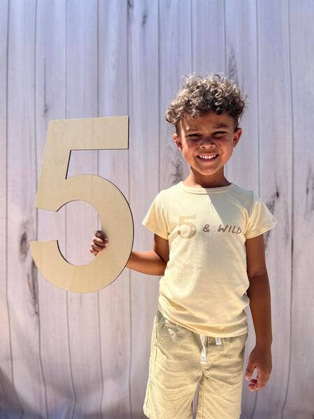 5 & WILD TEE: 5yrs