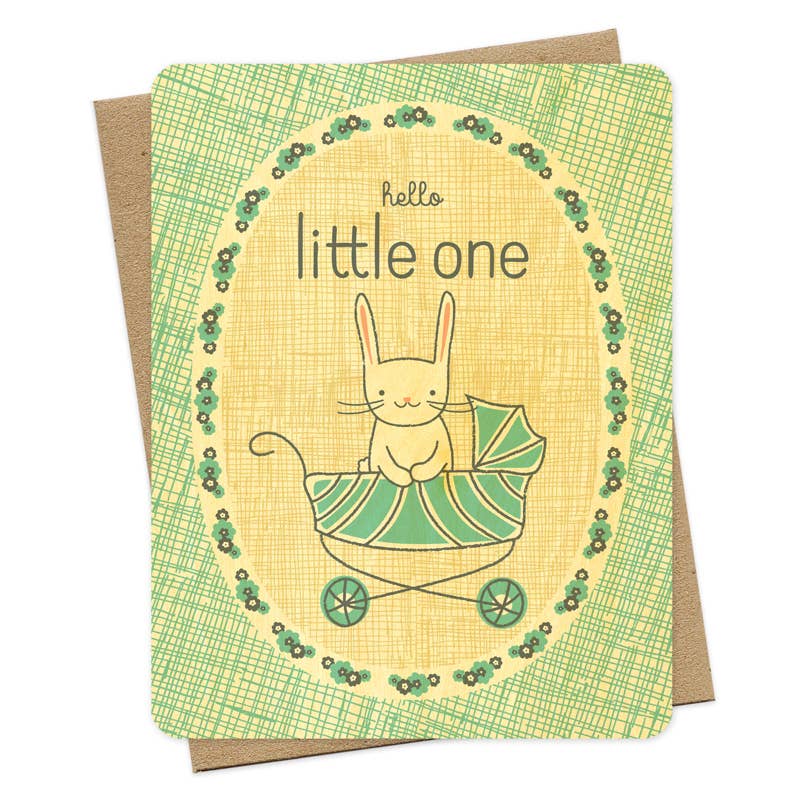 Little One Bark Greeting Card Little Sprout