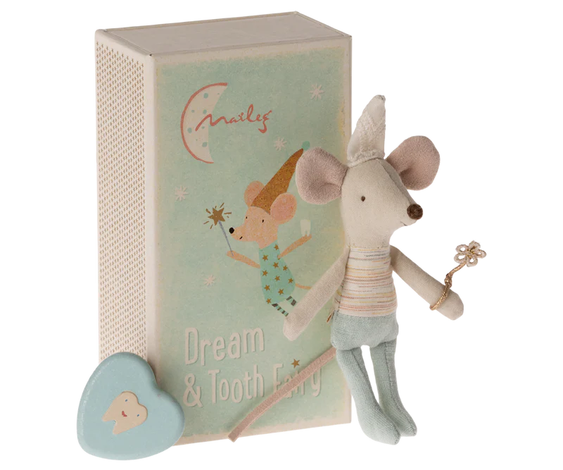 Tooth Fairy Mouse, Little Brother in Matchbox-Little Sprout