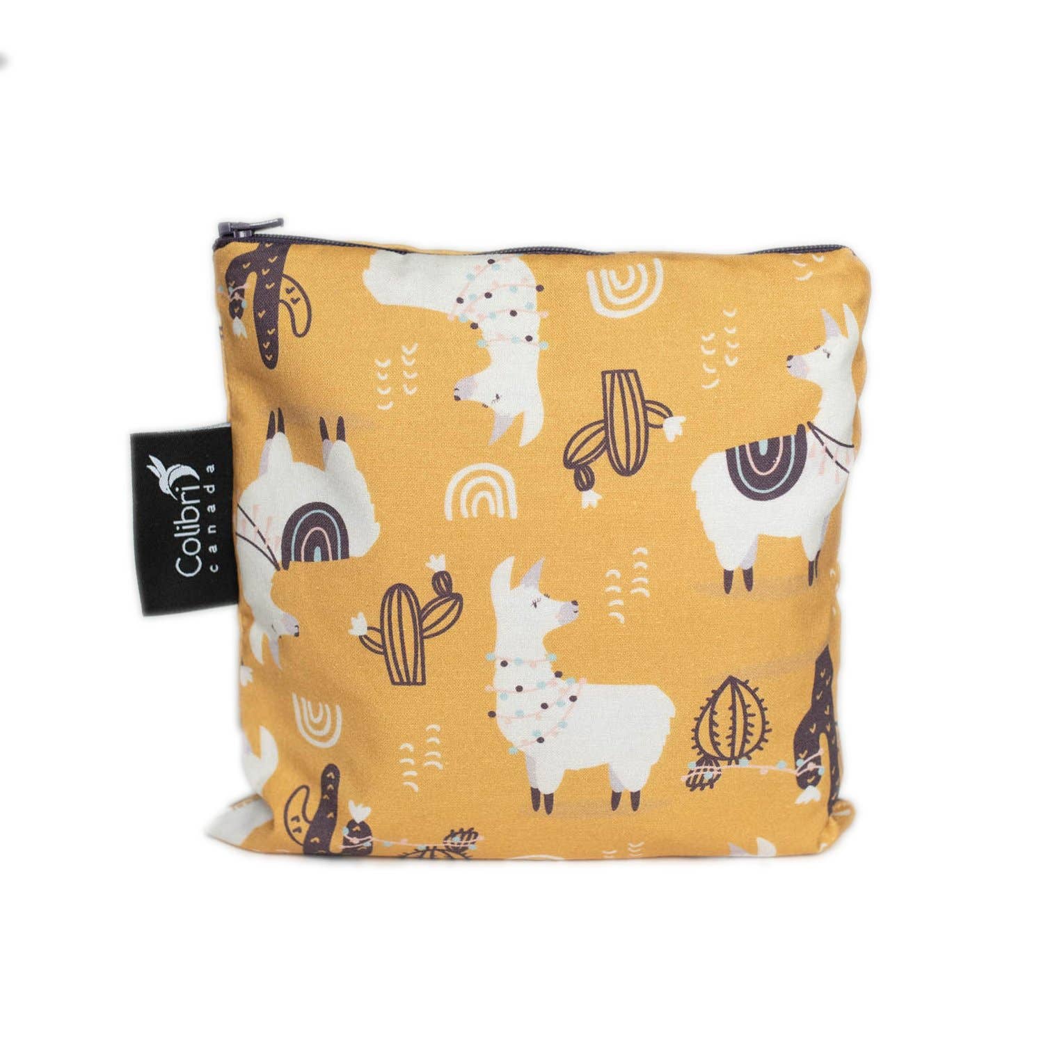 Llama Reusable Snack Bag - Large-Little Sprout