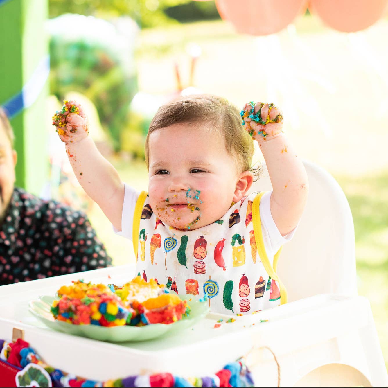 Food Parade Bapron - The Very Hungry Caterpillar: Toddler (6m-3T)