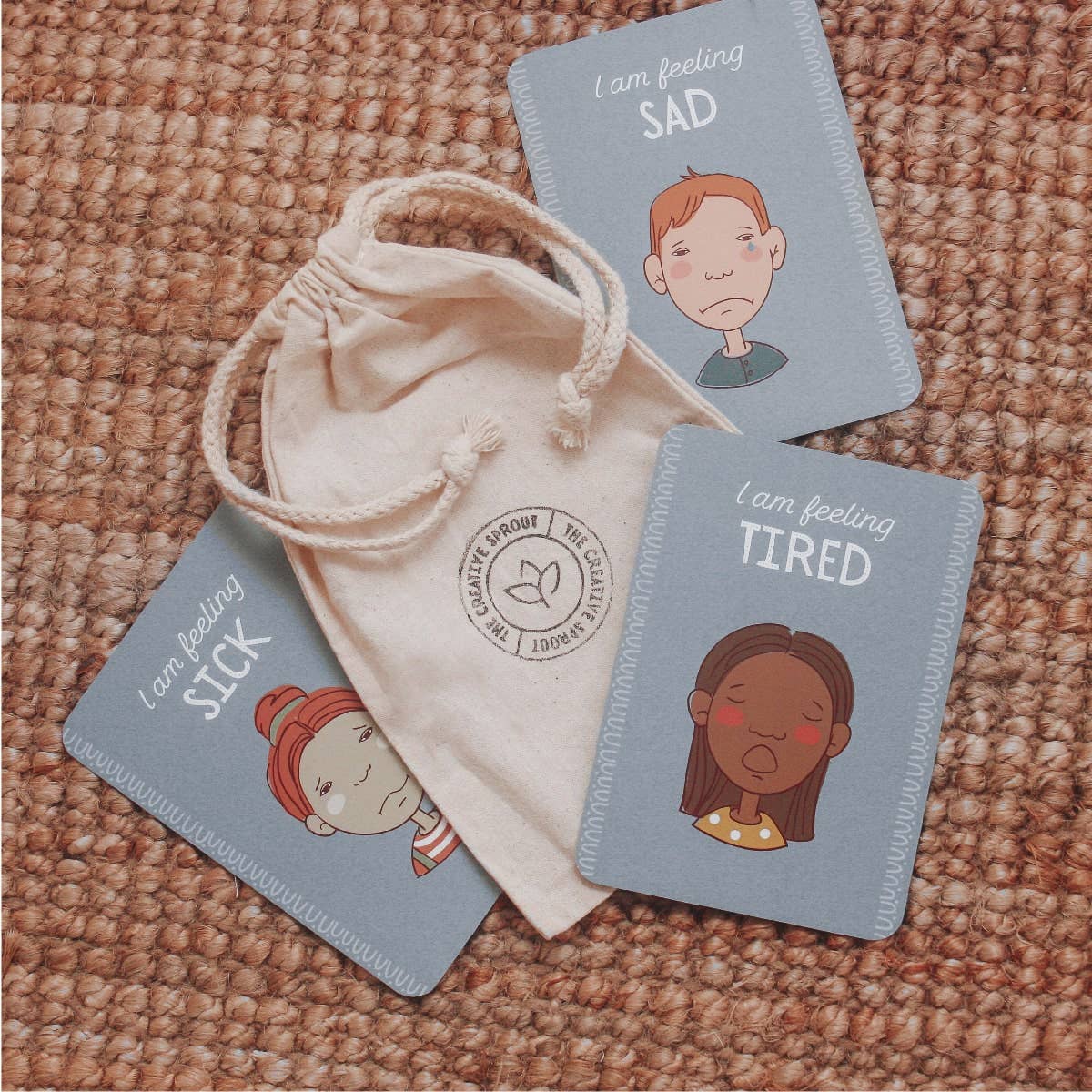 Emotions Cards For Kids-Little Sprout