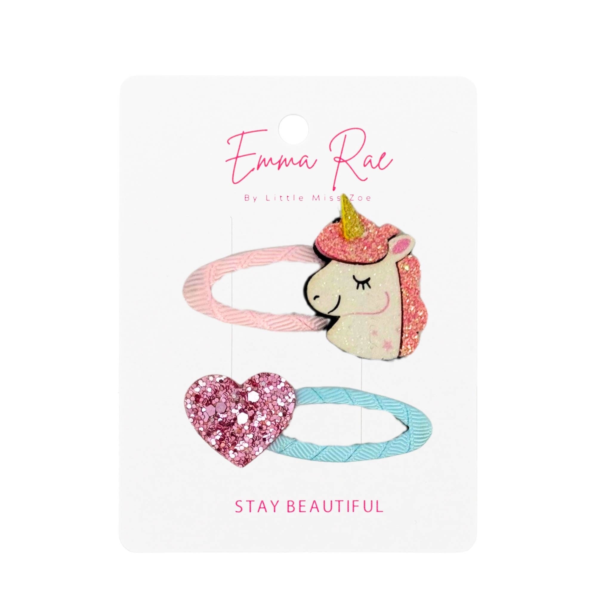 Mix and Match Hair Clip Heart