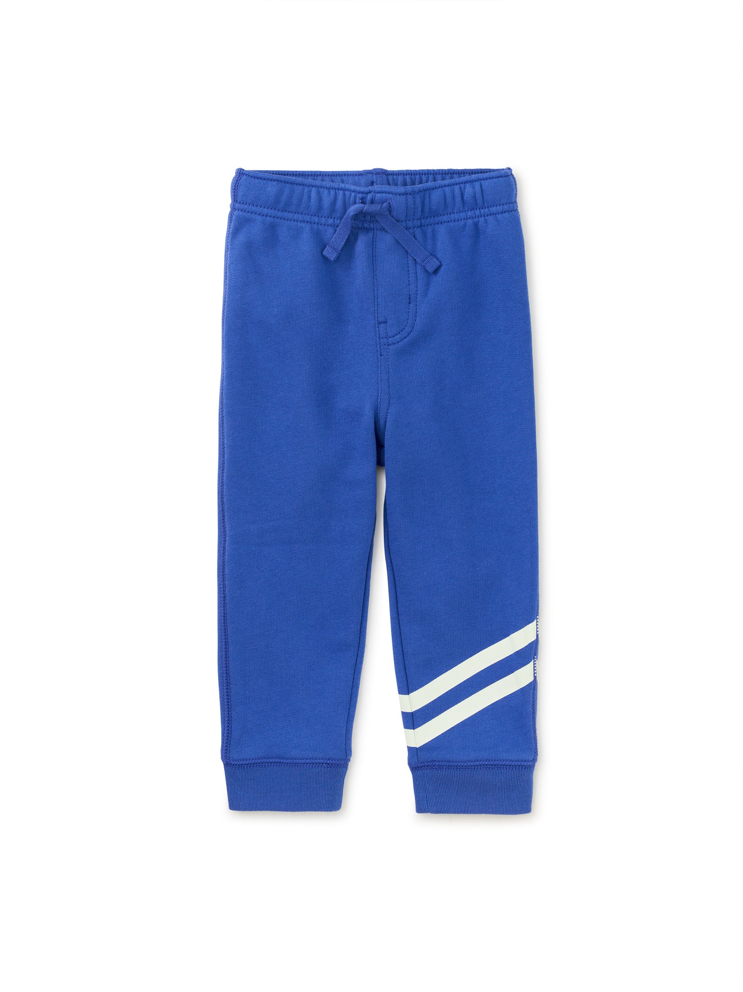 Speedy Striped Baby Joggers - Majorelle Blue