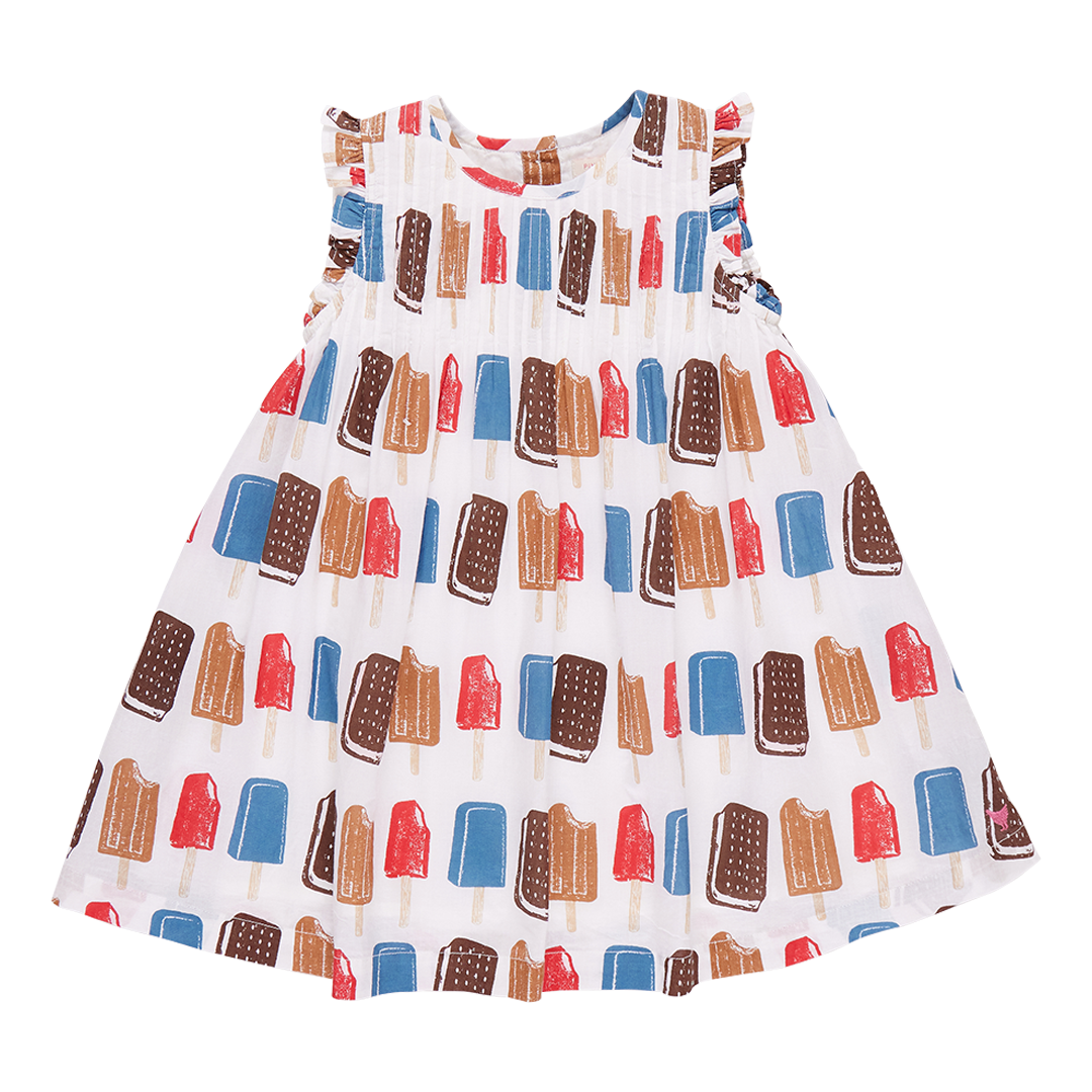 Girls Jaipur Dress- Popsicles