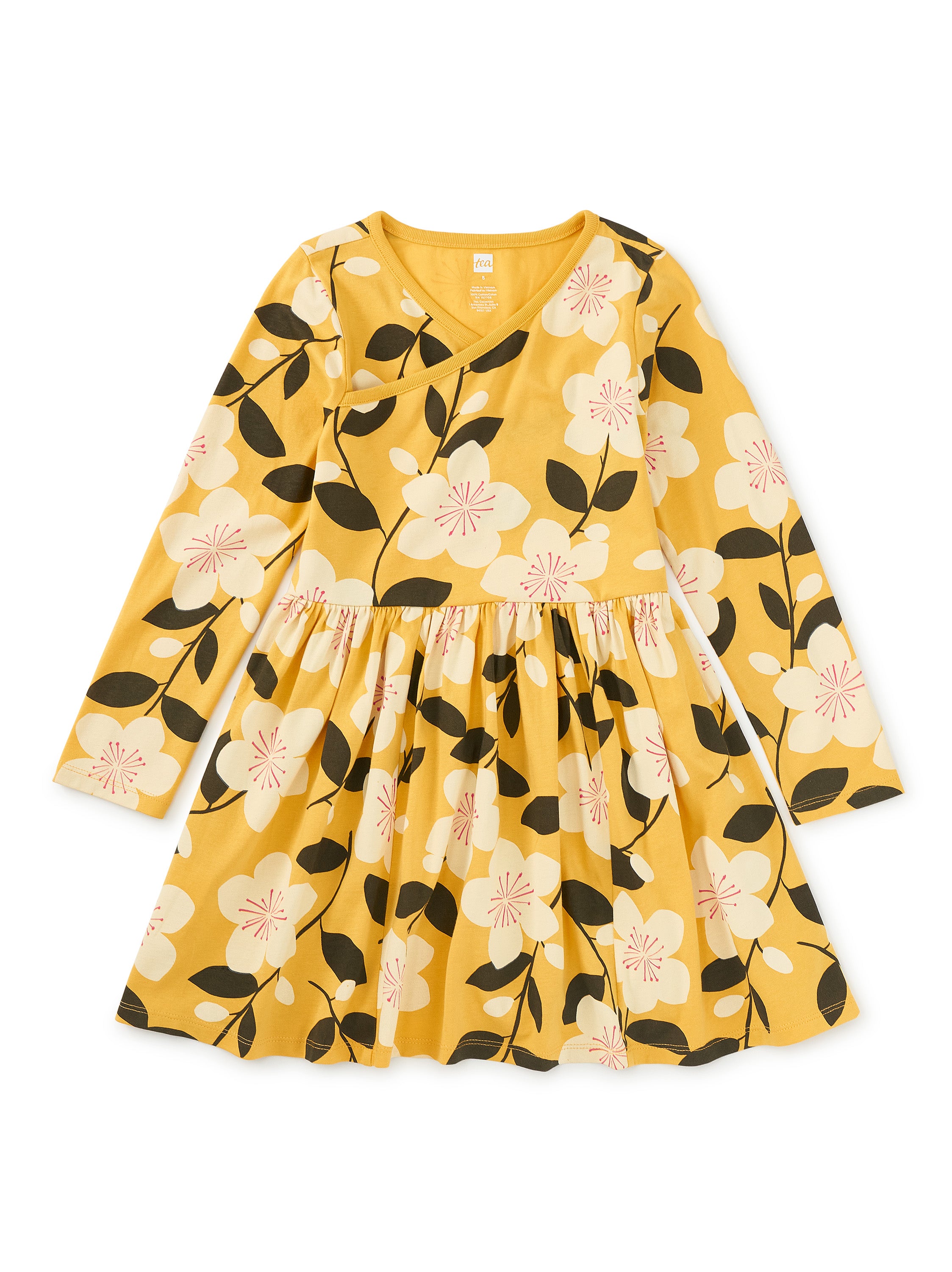 Tea Collection Long Sleeve Wrap Dress Little sprout