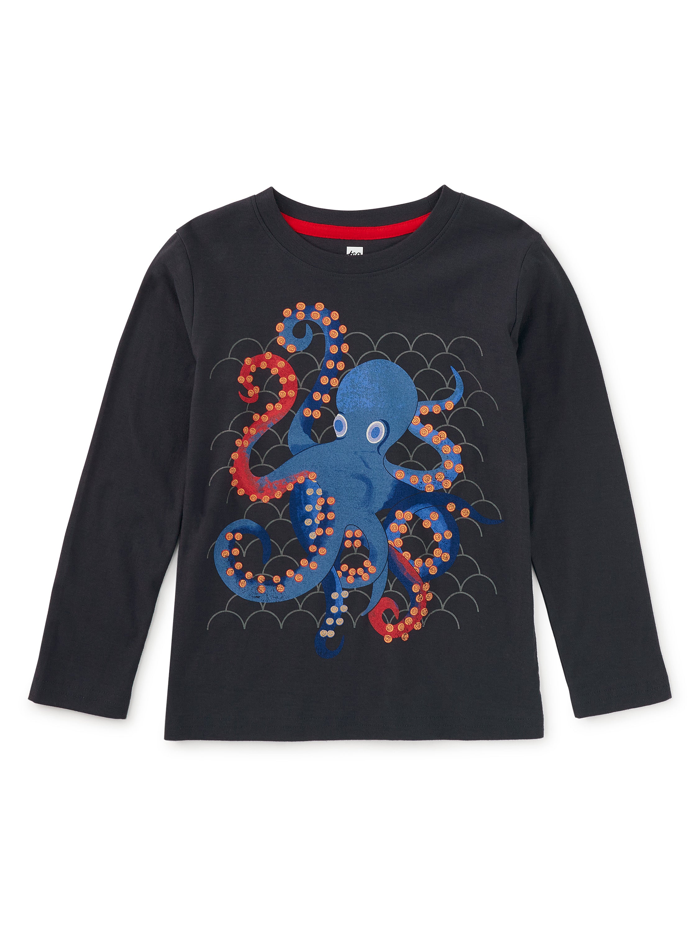 Tea Collection Minhwa Octopus Graphic tee Little Sprout