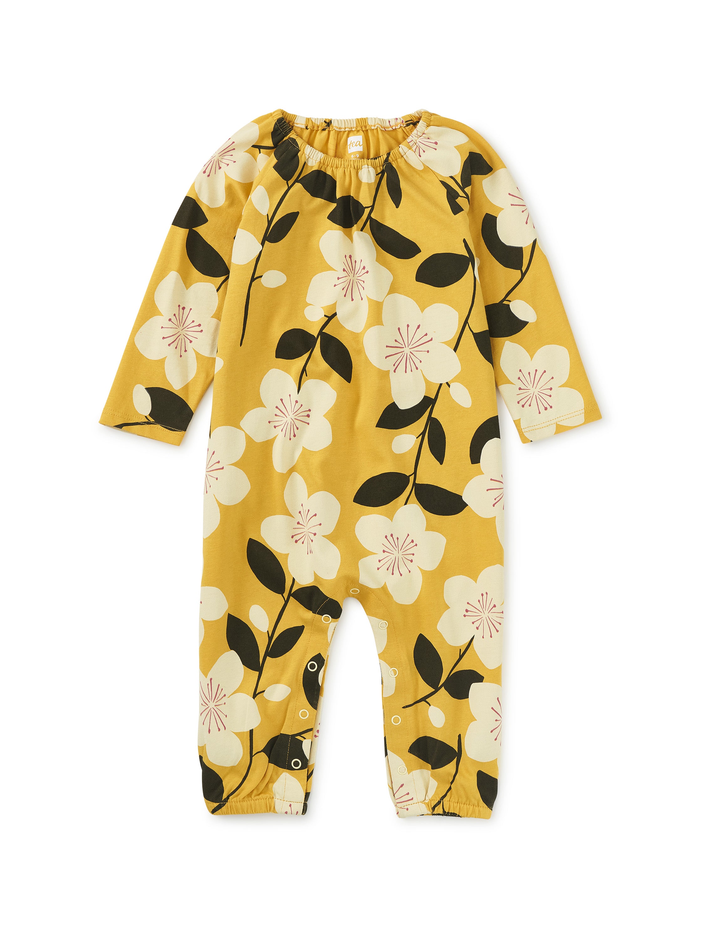 Tea Collection Plum Blossom Romper Little Sprout