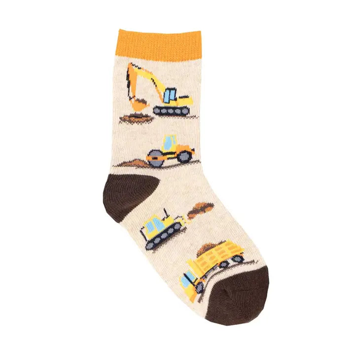 Kids Cotton Crew Socks - Working Class  2-4Y