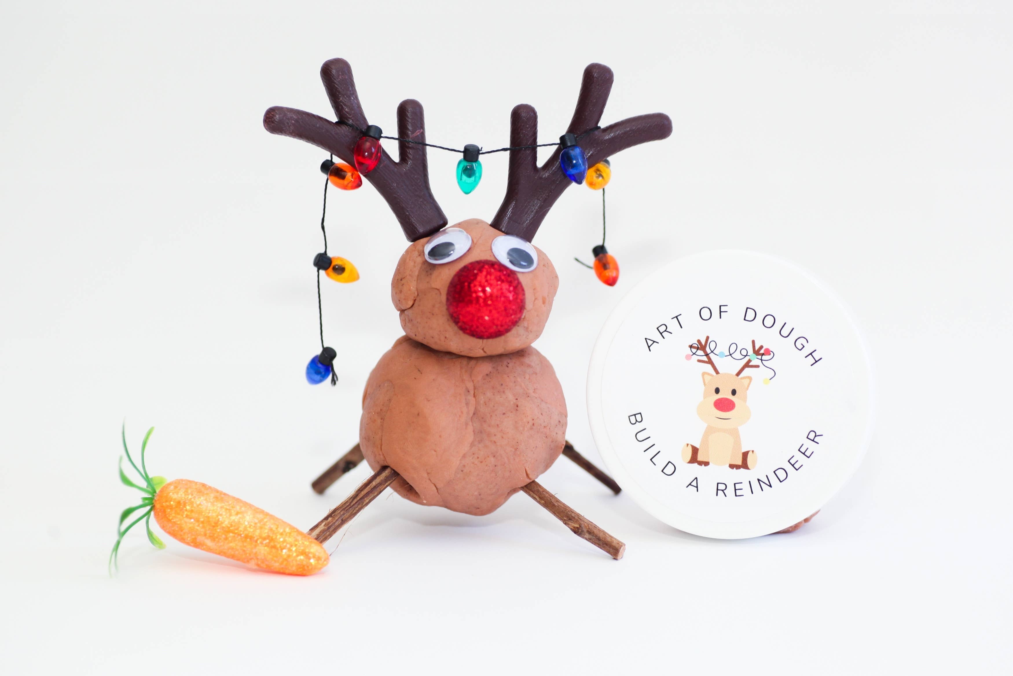 Art of Dough Build a Reindeer Little Sprout
