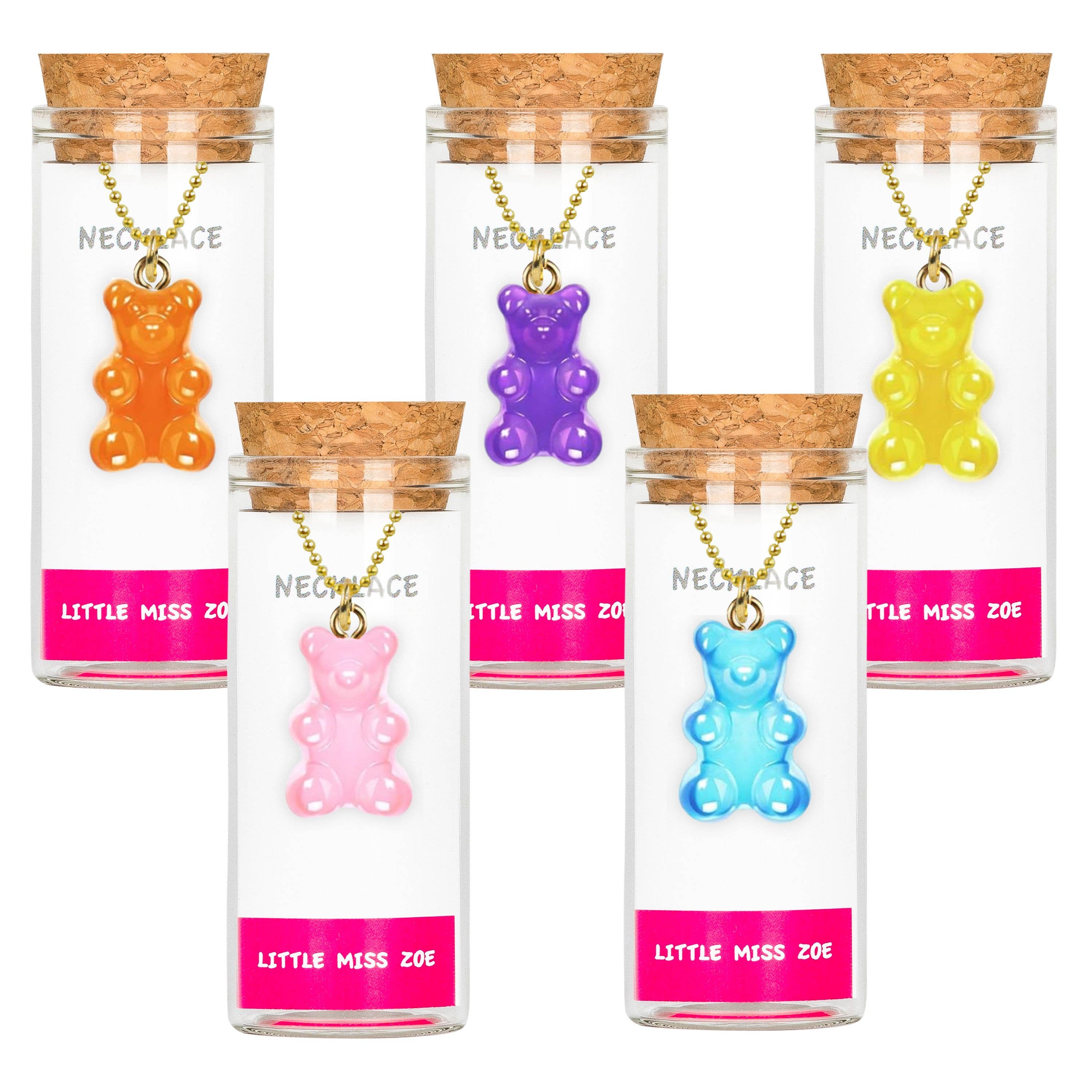 Yummy Bear Kids Necklace - Assorted colors