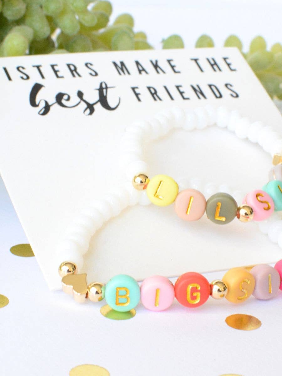 Big Sis / Lil Sis Bracelet Set