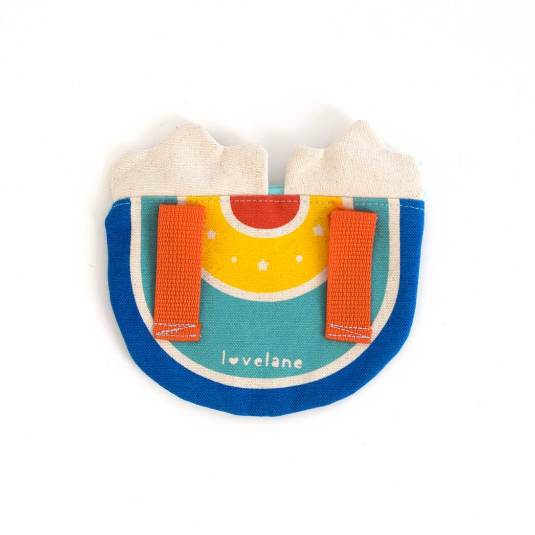 Rainbow Belt Bag, Fanny Pack, Hip Bag, Adjustable Belt-Little Sprout