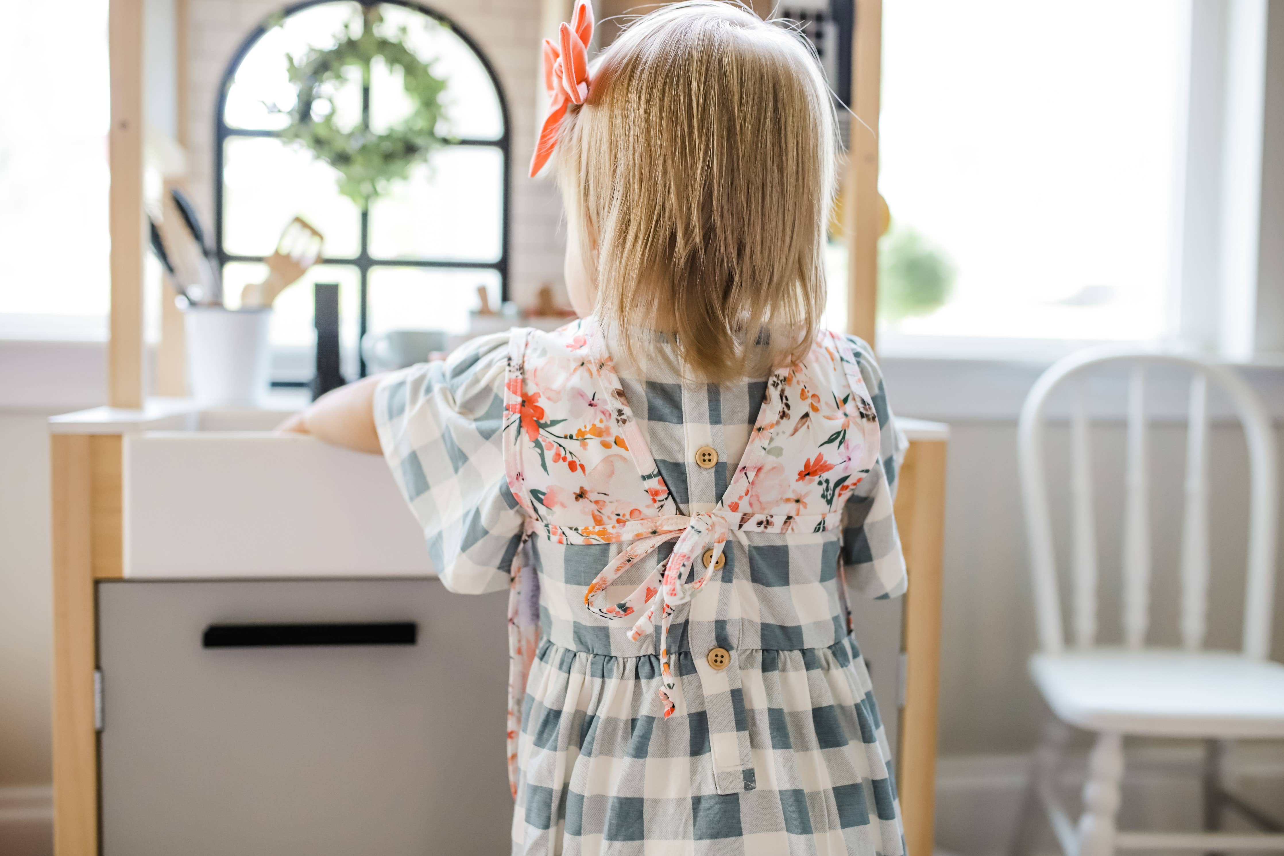 Peachy Dreams Bapron: Toddler (6m-3T)